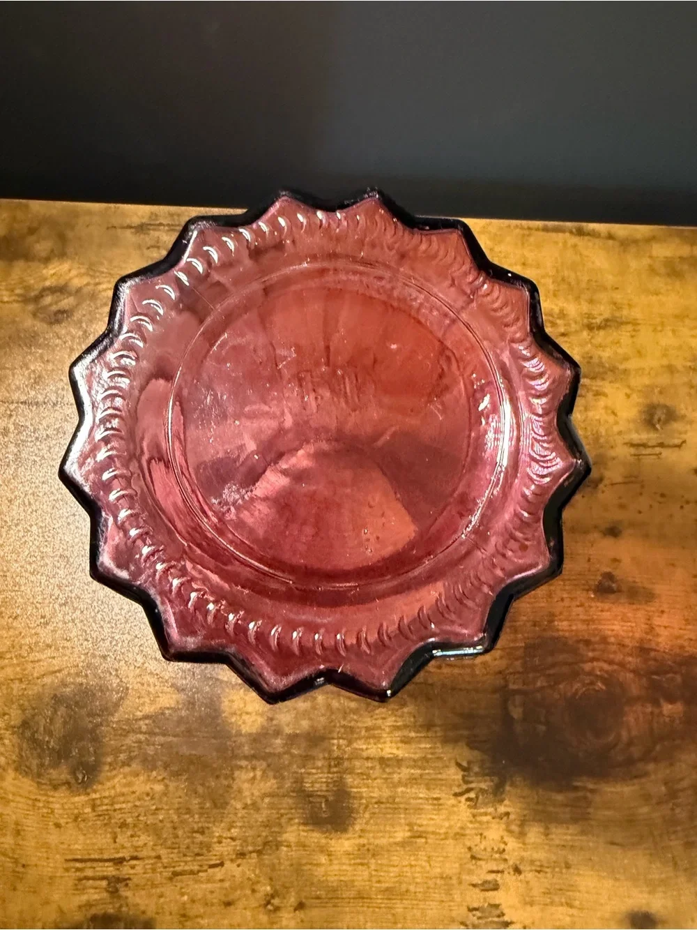 Pink Glass Decorative Vase - Home Accents. New